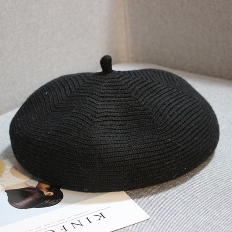 Zimowy Beret Dla Kobiet